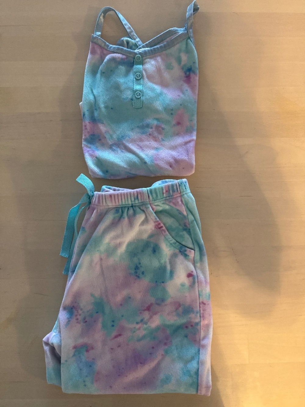 American Girl Pastel PJ Set - girls XS